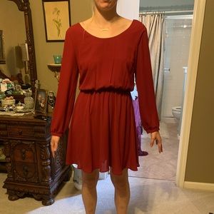 Miami Wine Red Dress